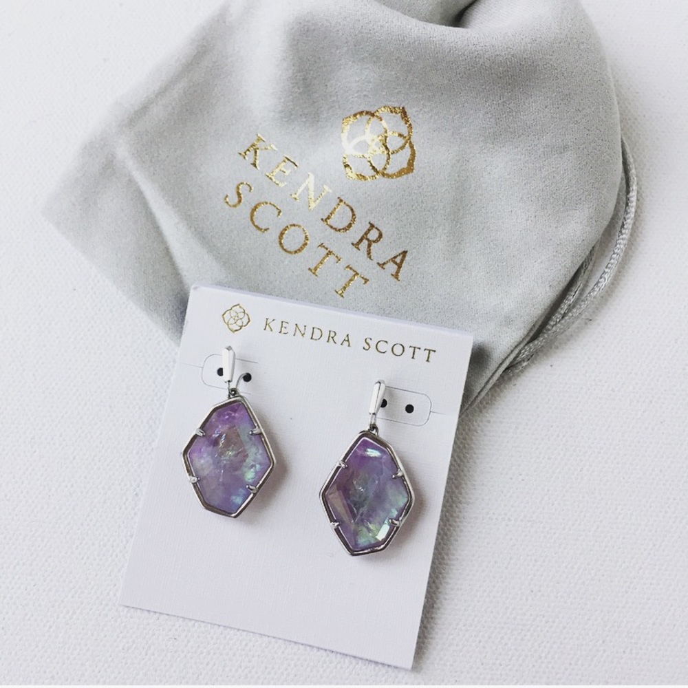 New Kendra Scott Dunn Large Drop Earrings - Picture 2 of 8